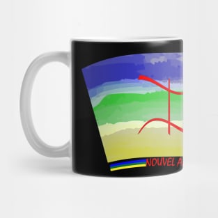 Nouvel An Amazigh Watercolor Flag Mug